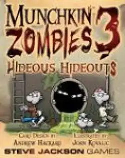 Portada Munchkin Zombies 3: Hideous Hideouts