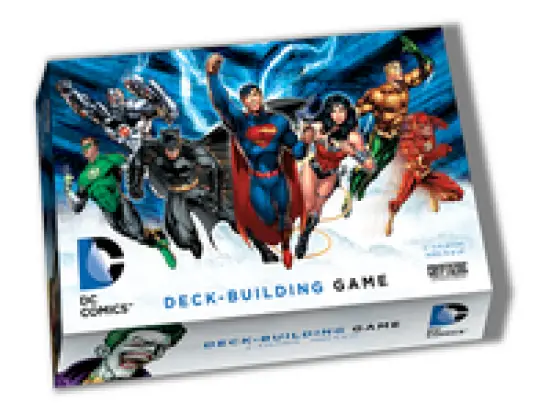 Portada DC Comics Deck-Building Game Matt Hyra