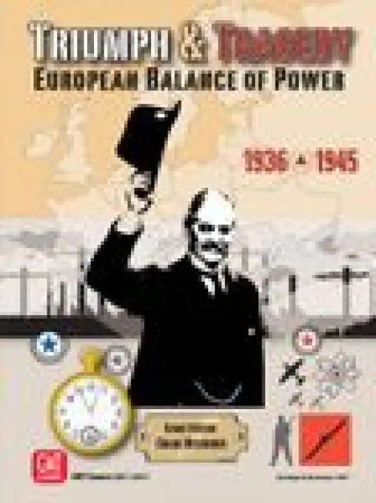 Portada Triumph & Tragedy: European Balance of Power 1936-1945 Componentes: Wargames en bloque