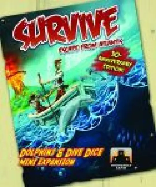 Portada Survive: Escape from Atlantis! – Dolphins & Dive Dice Mini Expansion 