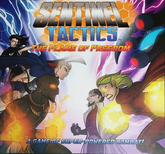 Portada Sentinel Tactics: The Flame of Freedom Christopher Badell