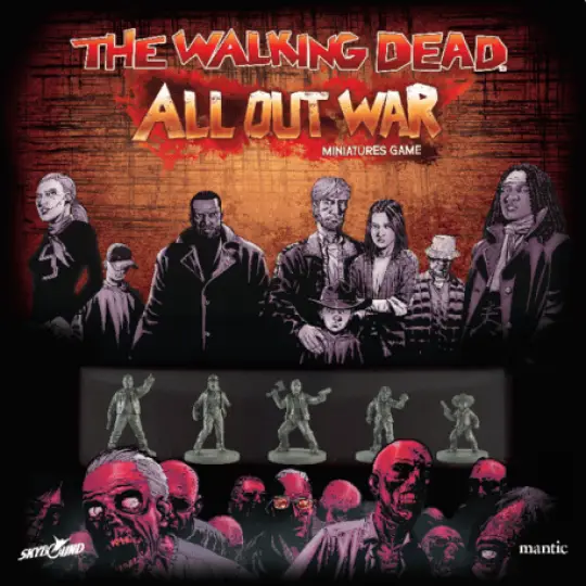 Portada The Walking Dead: All Out War Movimiento por Medida
