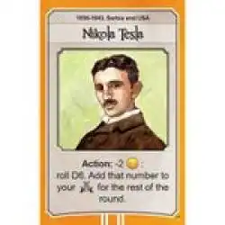 Portada Nations: Nicola Tesla promo card