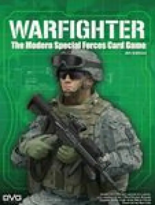 Portada Warfighter: The Tactical Special Forces Card Game Dan Verssen