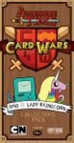 Portada Adventure Time Card Wars: BMO vs. Lady Rainicorn