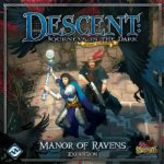 Portada Descent: Journeys in the Dark (Second Edition) – Manor of Ravens Nathan I. Hajek