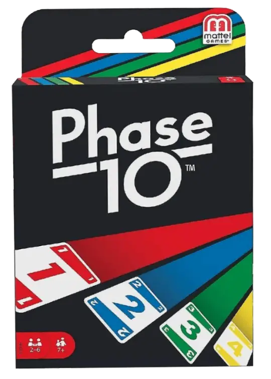 Portada Phase 10 Mattel