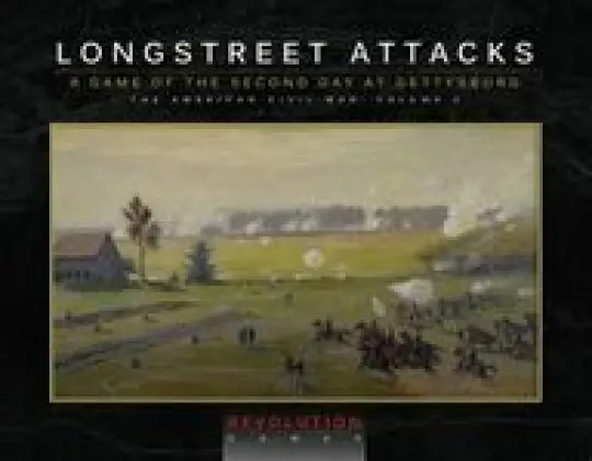 Portada Longstreet Attacks: The Second Day at Gettysburg Hermann Luttmann