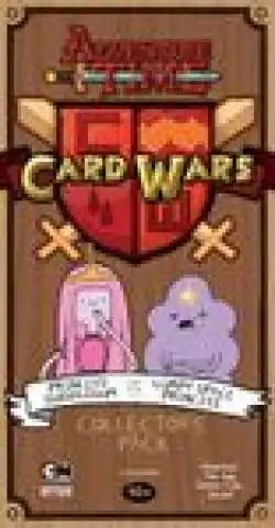 Portada Adventure Time Card Wars: Princess Bubblegum vs. Lumpy Space Princess