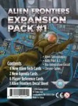 Portada Alien Frontiers: Expansion Pack #1