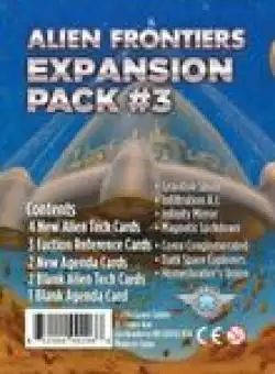 Portada Alien Frontiers: Expansion Pack #3