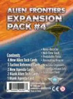 Portada Alien Frontiers: Expansion Pack #4