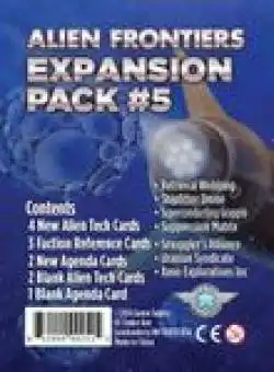 Portada Alien Frontiers: Expansion Pack #5