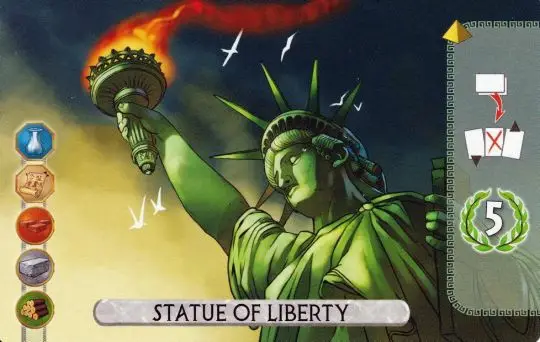 Portada 7 Wonders Duel: Statue of Liberty 