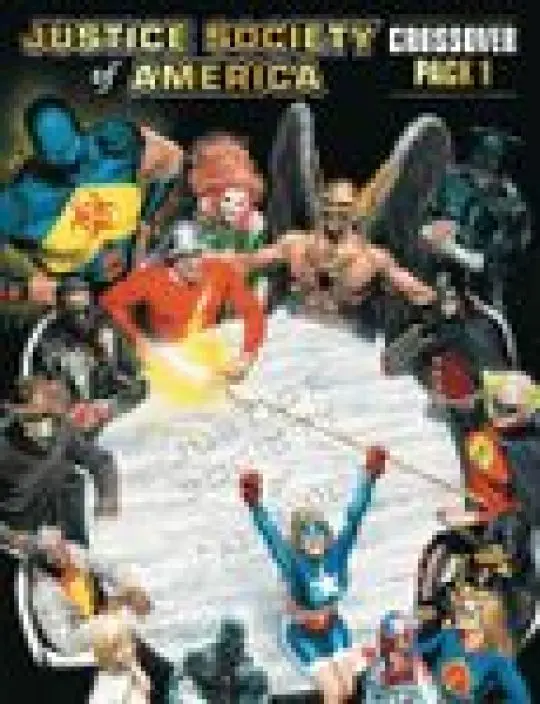 Portada DC Deck-Building Game: Crossover Pack 1 – Justice Society of America 