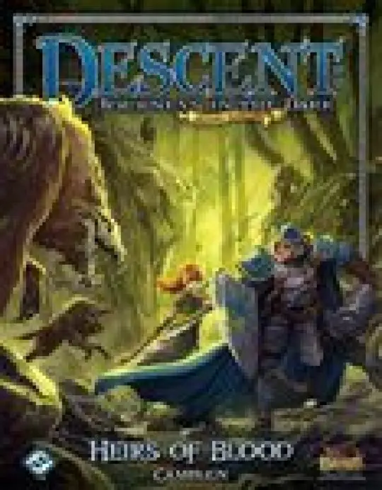 Portada Descent: Journeys in the Dark (Second Edition) – Heirs of Blood Nathan I. Hajek
