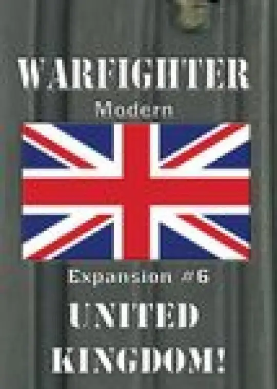 Portada Warfighter: Expansion #6 – United Kingdom 