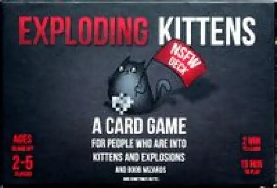 Portada Exploding Kittens: NSFW Deck Animales: Gatos