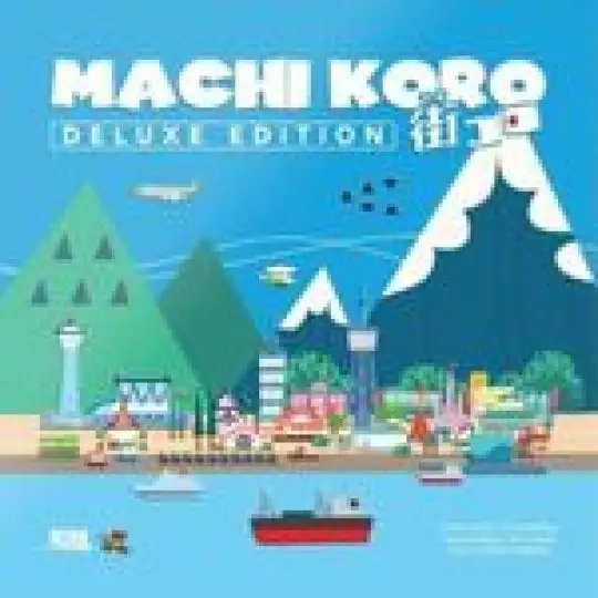 Portada Machi Koro: Deluxe Edition Masao Suganuma
