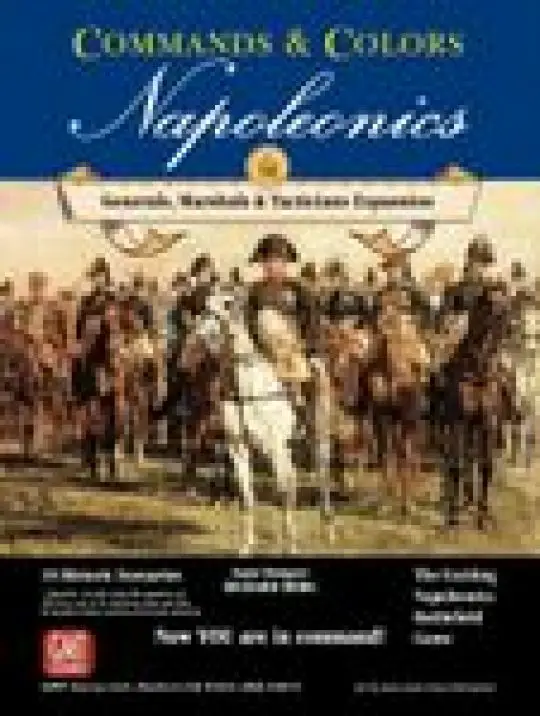 Portada Commands & Colors: Napoleonics Expansion #5 – Generals, Marshals & Tacticians 