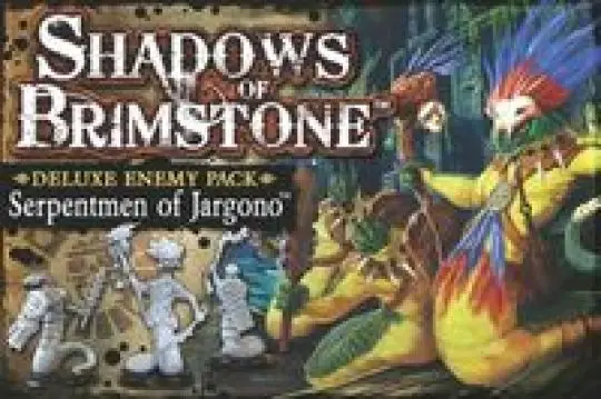 Portada Shadows of Brimstone: Serpentmen of Jargono Deluxe Enemy Pack 