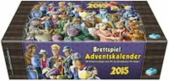 Portada Brettspiel Adventskalender 2015 