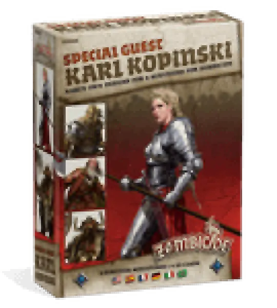 Portada Zombicide: Black Plague Special Guest Box – Karl Kopinski