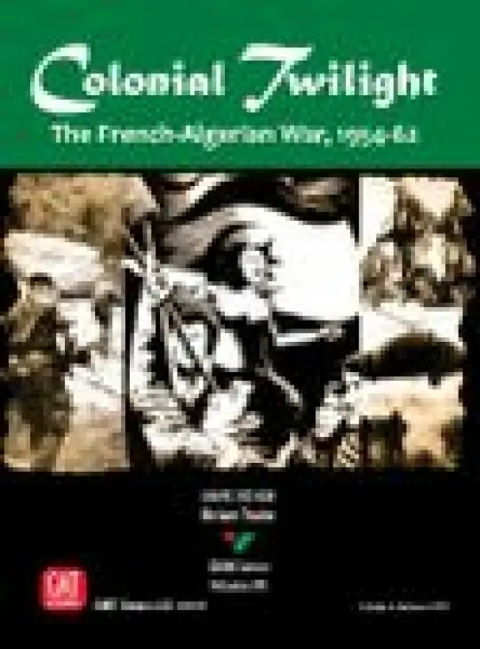 Portada Colonial Twilight: The French-Algerian War, 1954-62 Jugadores: Juegos de guerra con reglas de solitario