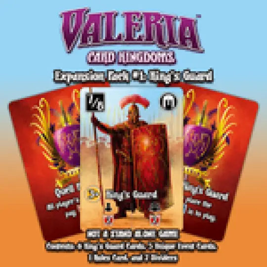 Portada Valeria: Card Kingdoms – Expansion Pack #01: King's Guard Isaias Vallejo