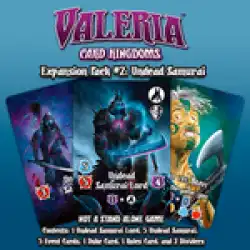 Portada Valeria: Card Kingdoms – Expansion Pack #02: Undead Samurai