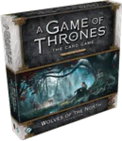 Portada A Game of Thrones: The Card Game (Second Edition) – Wolves of the North