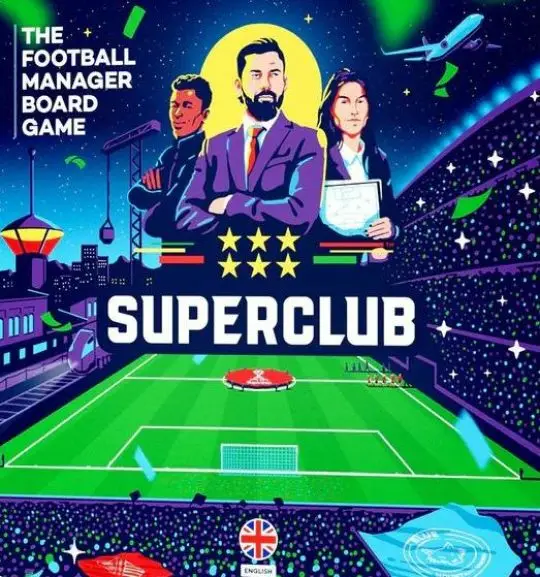 Portada Superclub: The football manager board game Deportes: Fútbol / Soccer