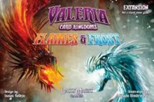 Portada Valeria: Card Kingdoms – Flames & Frost Isaias Vallejo