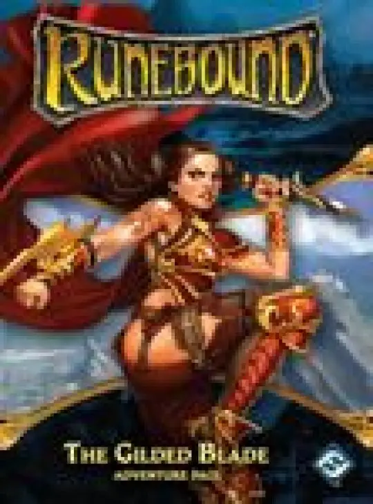 Portada Runebound (Third Edition): The Gilded Blade – Adventure Pack 