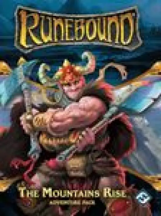 Portada Runebound (Third Edition): The Mountains Rise – Adventure Pack 