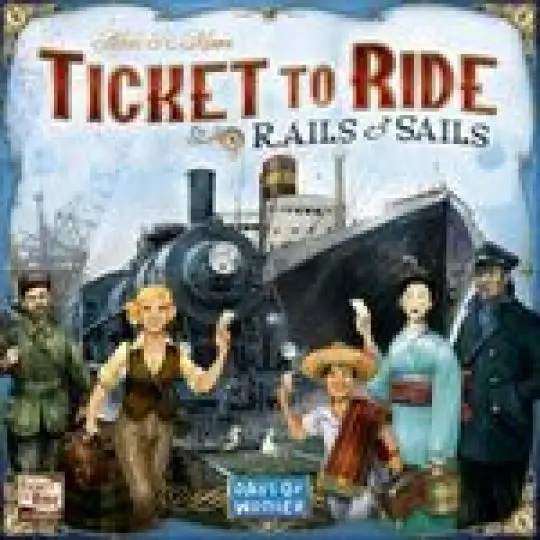 Portada Ticket to Ride: Rails & Sails Alan R. Moon