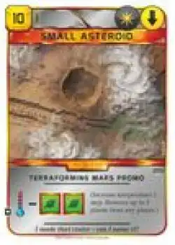 Portada Terraforming Mars: Small Asteroid Promo Card