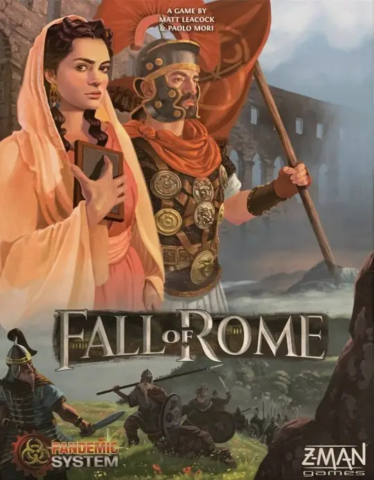 Portada Fall of Rome Paolo Mori