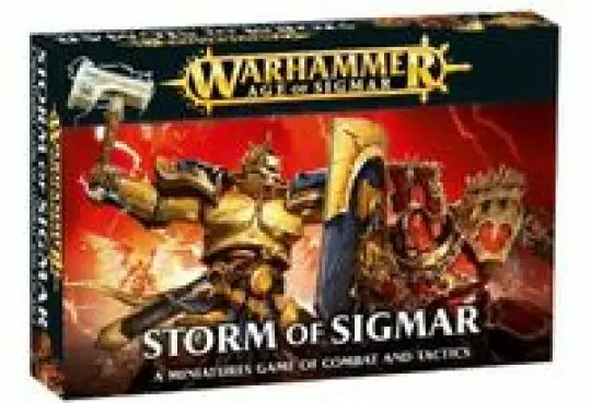 Portada Warhammer Age of Sigmar: Storm of Sigmar Ambientación: Warhammer Fantasy Wargames