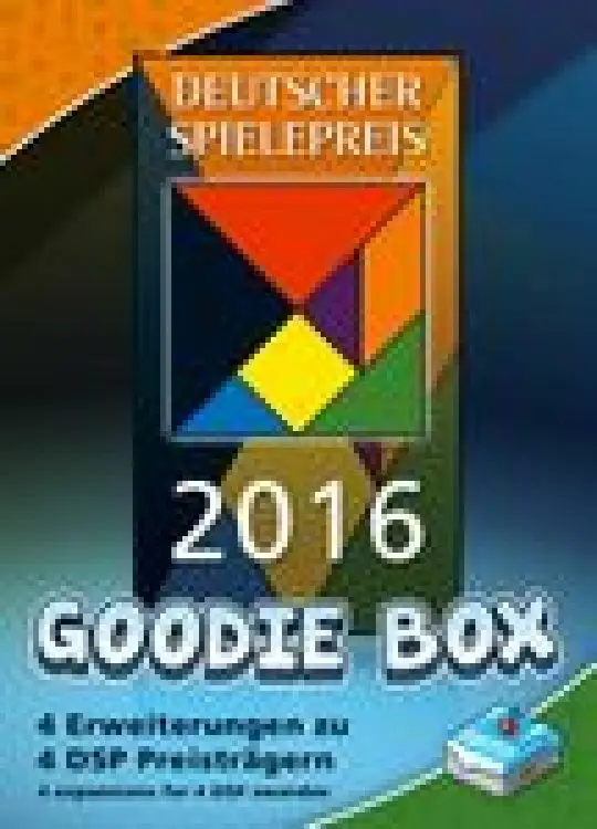 Portada Deutscher Spielepreis 2016 Goodie Box 