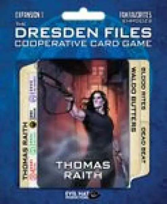 Portada The Dresden Files Cooperative Card Game: Expansion 1 – Fan Favorites