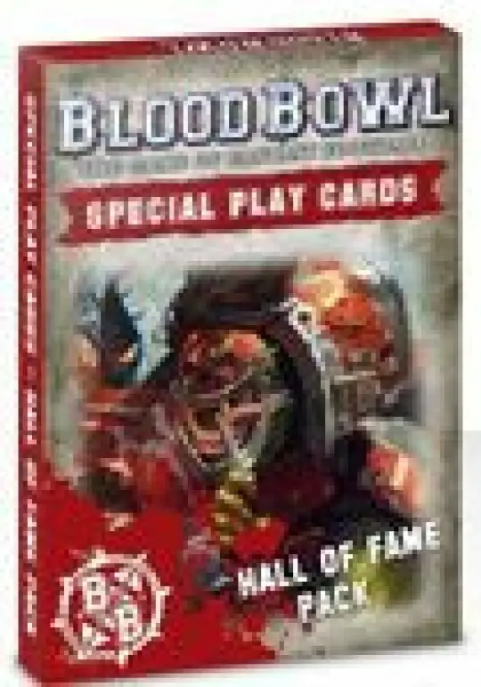 Portada Blood Bowl (2016 Edition): Special Play Cards – Hall of Fame Pack 