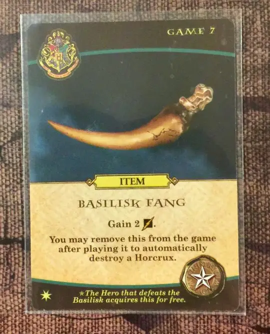 Portada Harry Potter: Hogwarts Battle – Item: Basilisk Fang 