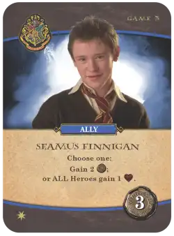 Portada Harry Potter: Hogwarts Battle – Ally: Seamus Finnigan