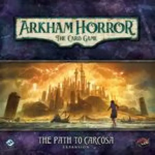 Portada Arkham Horror: The Card Game – The Path to Carcosa: Expansion LCG Living Card Game (Fantasy Flight Games)