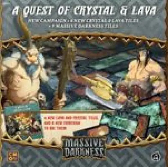 Portada Massive Darkness: A Quest of Crystal & Lava 