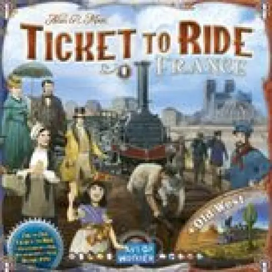 Portada Ticket to Ride Map Collection 6: France & Old West Alan R. Moon