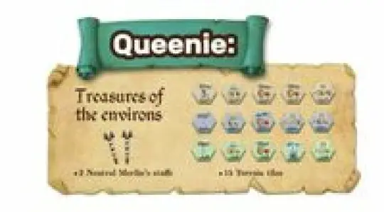 Portada Merlin: Queenie 1 – Treasures of the Environs 