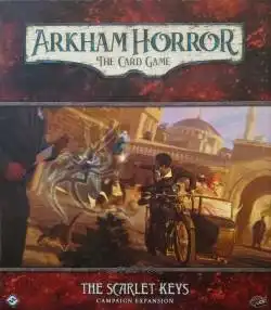 Portada Arkham Horror: The Card Game – The Scarlet Keys: Campaign Expansion