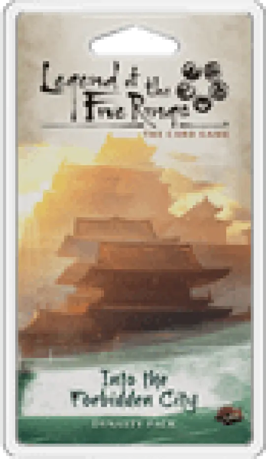 Portada Legend of the Five Rings: The Card Game – Into the Forbidden City Erik Dahlman (I)